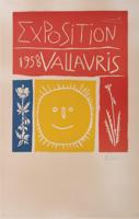 Pablo Picasso EXPOSITION VALLAURIS Linocut Print, 39H - Sold for $3,712 on 02-21-2026 (Lot 98).jpg